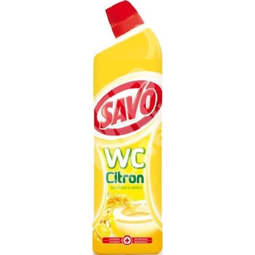 Savo Citrón Wc tekutý čistící a dezinfekční přípravek 750 ml 1