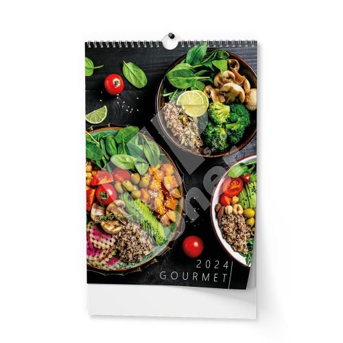 Nástěnný kalendář - Gourmet  - A3 1