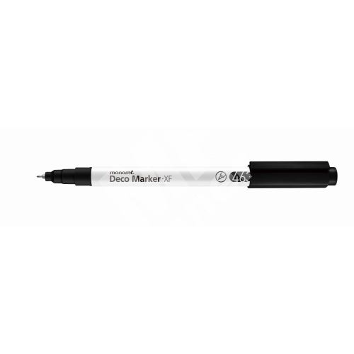Popisovač Monami Deco Marker 463 XF, hrot 0,7 mm, black 1