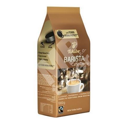 Káva Tchibo Barista Caffé Crema, pražená, zrnková, 1000g 1