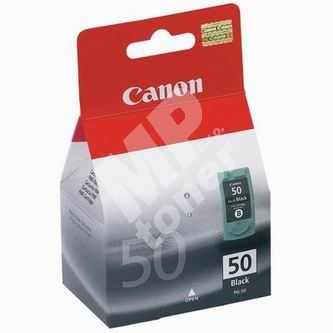 Cartridge Canon PG-50, black, originál 1