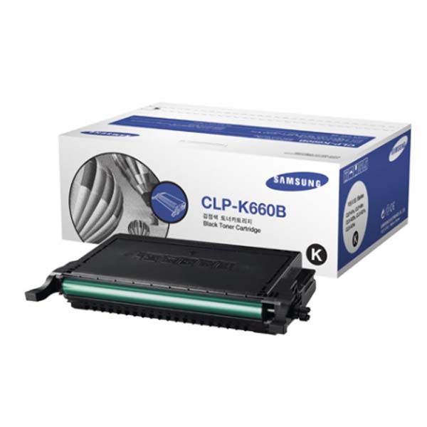 Kompatibilní toner Samsung CLP-K660B, CLP-610, 660D, CLX-6200ND, 6210FX, černý, MP print