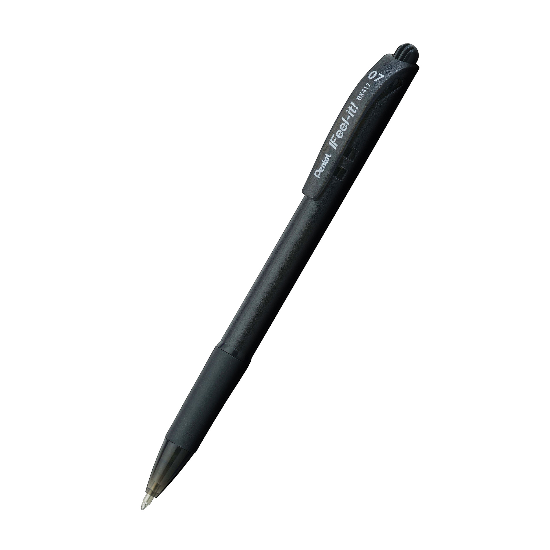 Kuličkové pero Pentel iFeel-It! BX417, 0,7mm, černé