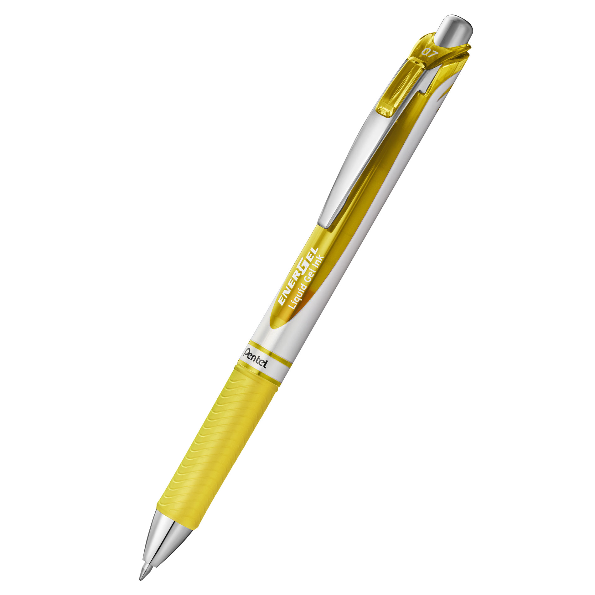 Kuličkové pero Pentel EnerGel BL77, 0,7mm, yellow