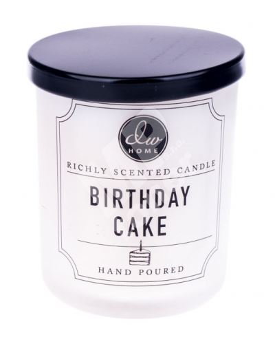 DW Home Vonná svíčka ve skle Narozeninový dort - Birthday Cake, 4oz 1