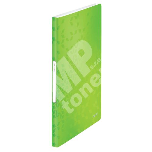 Katalogová kniha Leitz WOW, 40 kapes, zelená 1