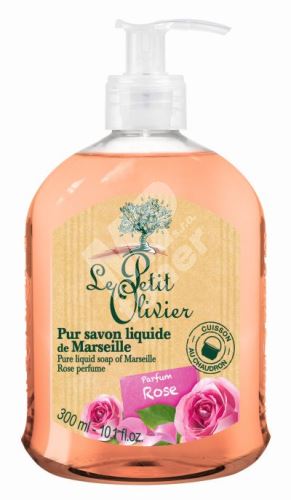 Le Petit Olivier Tekuté mýdlo - Růže, 300ml 1