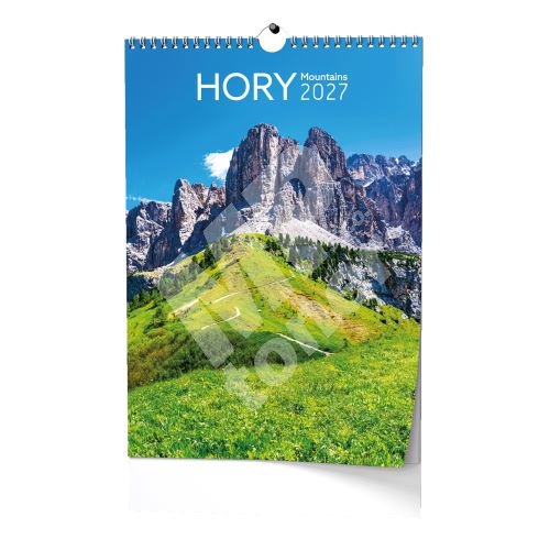 Nástěnný kalendář - Hory - A3 1