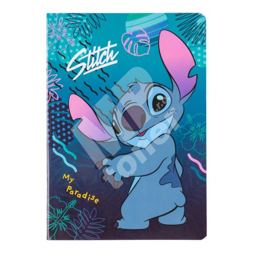 Poznámkový sešit Colorino, A5, 32 listů, linkovaný, Stitch 4 1
