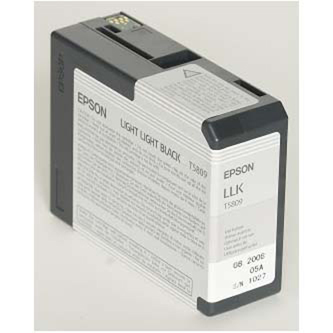 Inkoustová cartridge Epson C13T580900, Stylus Pro 3800, light light black, originál