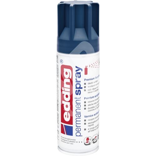 Akrylový sprej Edding 5200, noční modrá matná, 200 ml 1