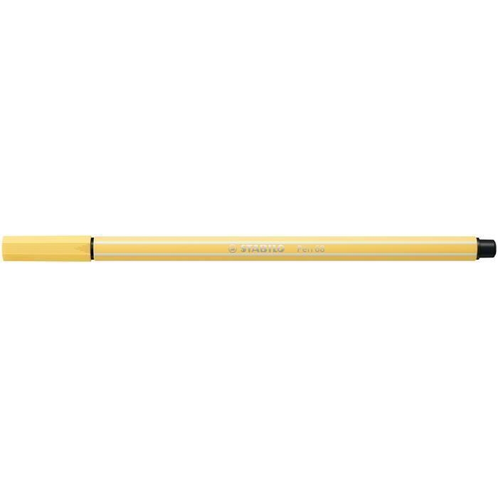 Fix Stabilo Pen 68, 1 mm, světle žlutá