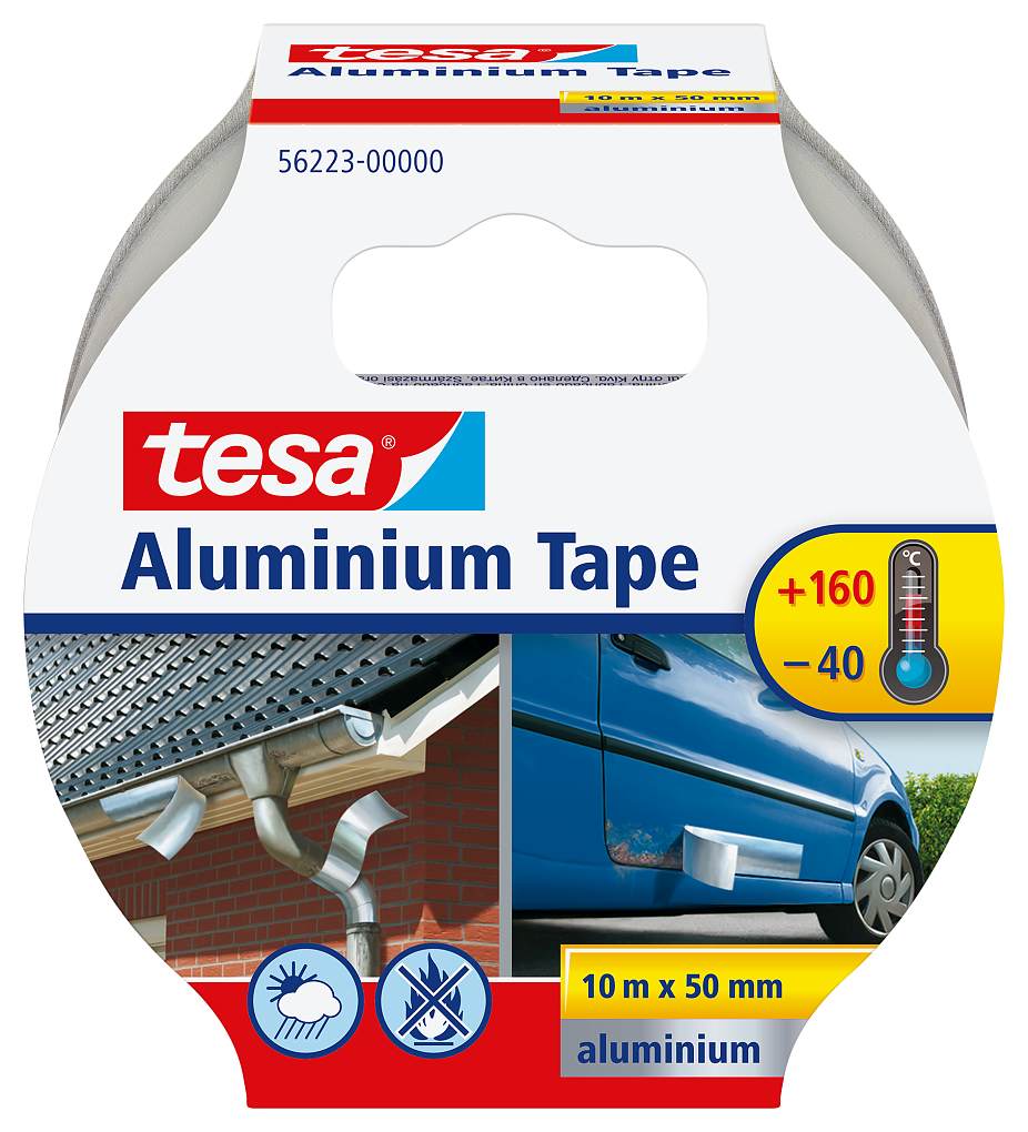 Hliníková páska Tesa Aluminium Tape, 50 mm x 10 m