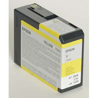 Inkoustová cartridge Epson C13T580400, Stylus Pro 3800, yellow, originál