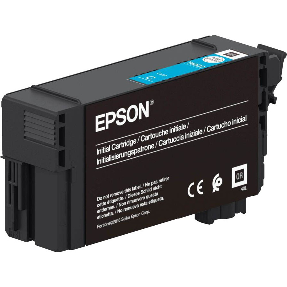 Inkoustová cartridge Epson C13T40D240, SC-T3100, SC-T5100, cyan, originál
