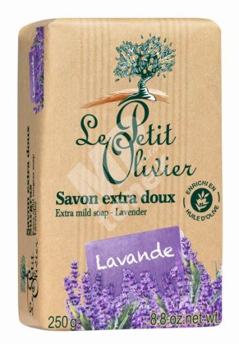 Le Petit Olivier Extra jemné mýdlo - Levandule, 250g 1