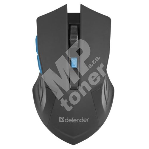 Myš Defender Accura MM-275, 1600DPI, 2.4 [GHz], optická, 6tl., bezdrátová, černá 1