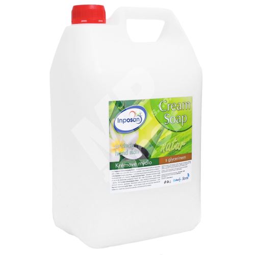 Tekuté mýdlo Inposan, krémové, Natur, 5l 1