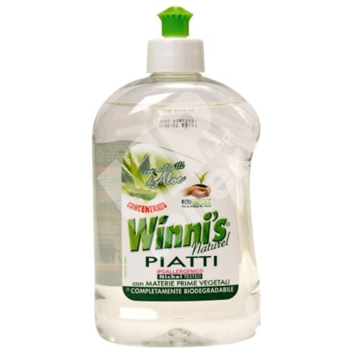 Winnis Piatti Aloe Vera na mytí nádobí Ekologický koncentrovaný hypoalergenní 500 ml 1