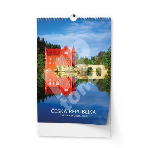 Nástěnný kalendář - Česká republika - A3 1