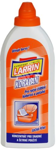 Larrin Koralan čistící pěna pro ruční čištění na koberce a potahy 500 ml 1