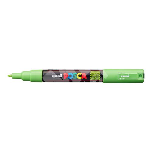 Uni Posca PC-1M akrylový popisovač, 0,7 mm, zelené jablko 1