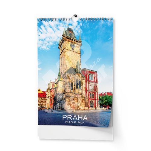 Nástěnný kalendář - Praha - A3 1