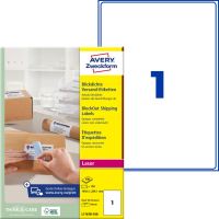 Etikety na zásilky 199,6 x 289,1 mm, 100 listů A4 L7167B-100