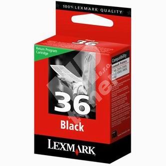 Cartridge Lexmark 018C2130E No. 36, originál 1