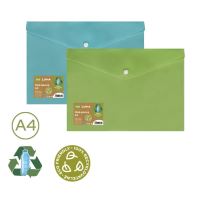 Obal spisový Luma Eco, s klopou a drukem A4, mix