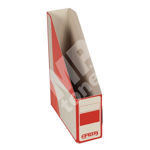 Dokument box Emba 330-230-75, kartonový, červená 1
