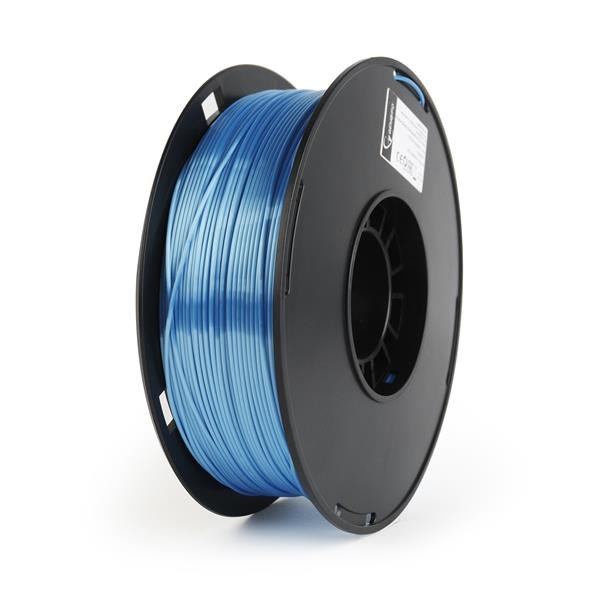 Tisková struna Gembird (filament) PLA PLUS, 1,75mm, 1kg, modrá