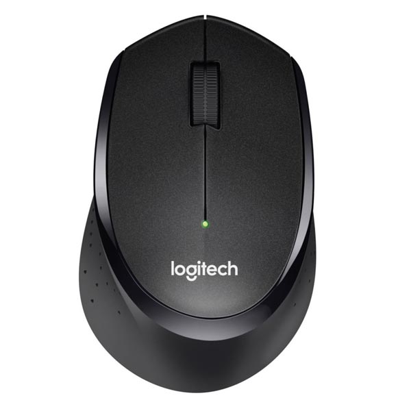 Myš Logitech M330, 1 ks AA, optická, bezdrátová, černá