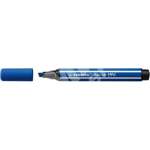 Fix Stabilo Pen 68 MAX, 1-5 mm, tmavě modrá 1