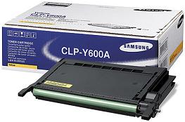 Toner Samsung CLP 600, N, 650, N, žlutý, CLP-Y600A, originál