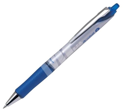 Kuličkové pero Acroball, modrá, 0,28 mm, kovový klip, PILOT 2