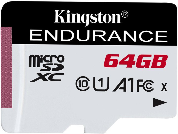 64GB Kingston microSDXC Endurance CL10 A1 95R/45W bez adapteru