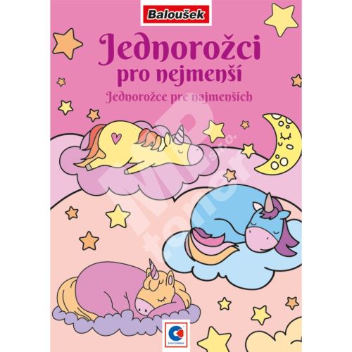 Omalovánka A5, Kouzelní jednorožci 1