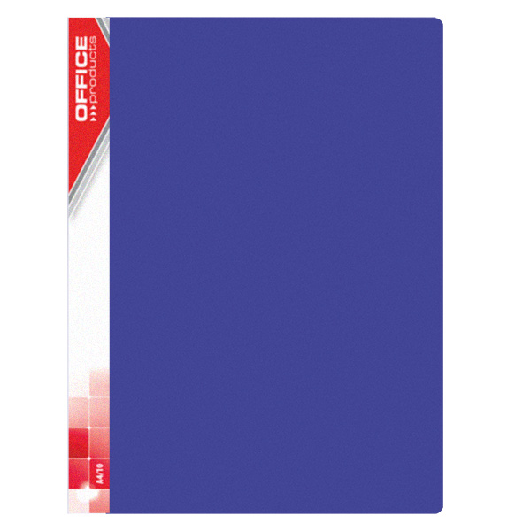 Katalogová kniha Office A4, PP, 40 kapes, modrá