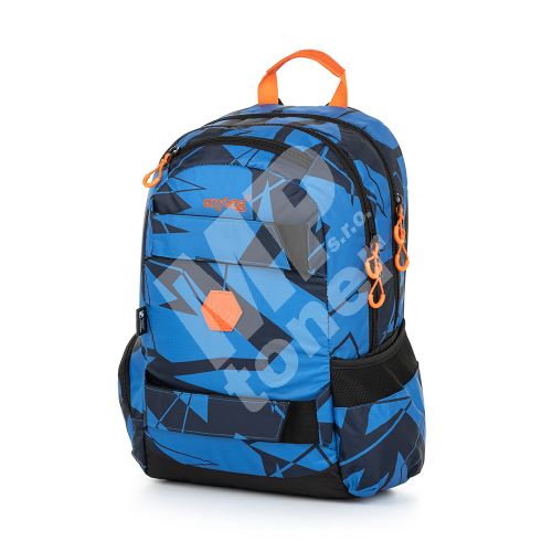 Studentský batoh Oxy Sport blue shapes 1