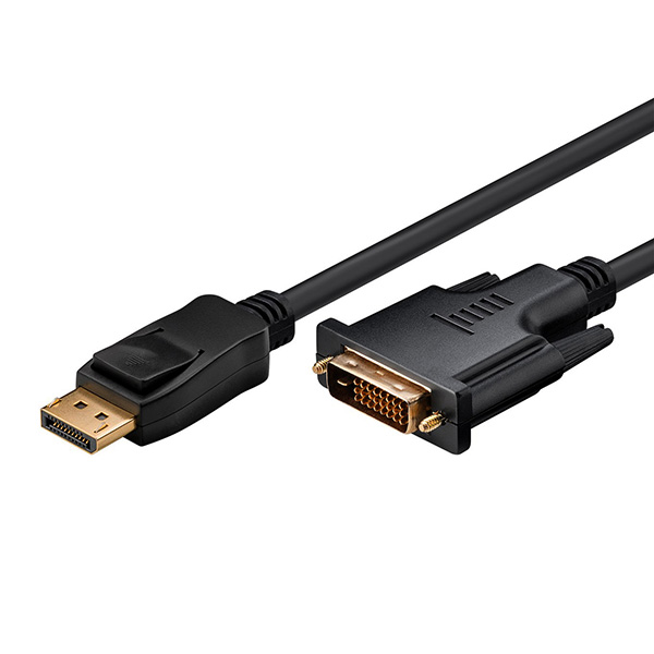 Kabel k TV DisplayPort M/DVI M, 2 m, digitální připojení plazmových a LCD TV
