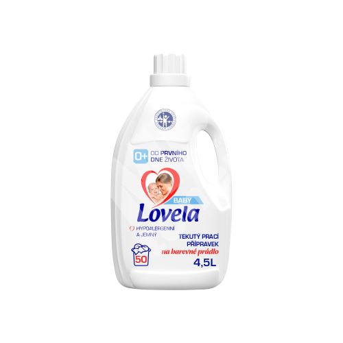 Lovela Baby Barevné prádlo prací gel, 50 praní, 4,5 l 1