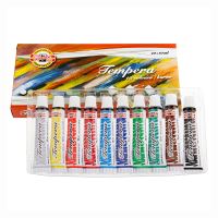Barvy temperové Koh-I-Noor, 10 barev x 10 ml 2 (1)