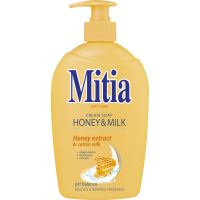 Mitia Honey &amp; Milk tekuté mýdlo, 500 ml