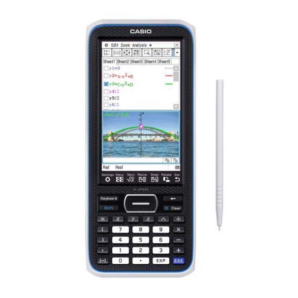 Kalkulačka Casio FX CP 400 CLASSPAD, černá, grafická s barevným displejem