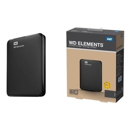 1TB WD Elements Portable USB, Externí HDD 2.5" USB 3.0, černý