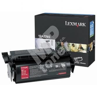 Toner Lexmark Optra T610, 12A5745, originál 1