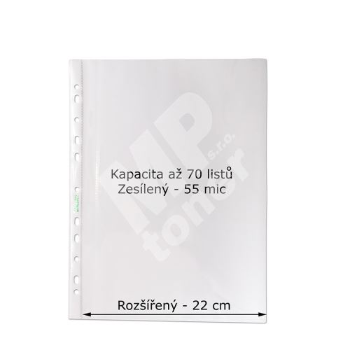 Prospektový obal Concorde A4, 55mic, 100ks, hladký 1