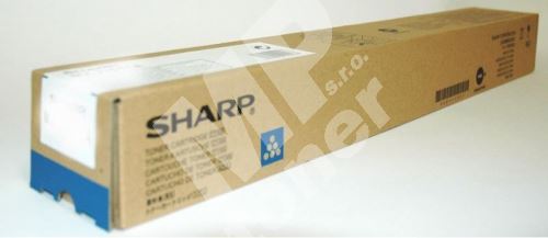 Toner Sharp MX-62GTCA, cyan, originál 1
