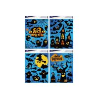 Okenní fólie Halloween 30x42cm, Světla, mix Okenní fólie Halloween 30x42cm, Světla, mix